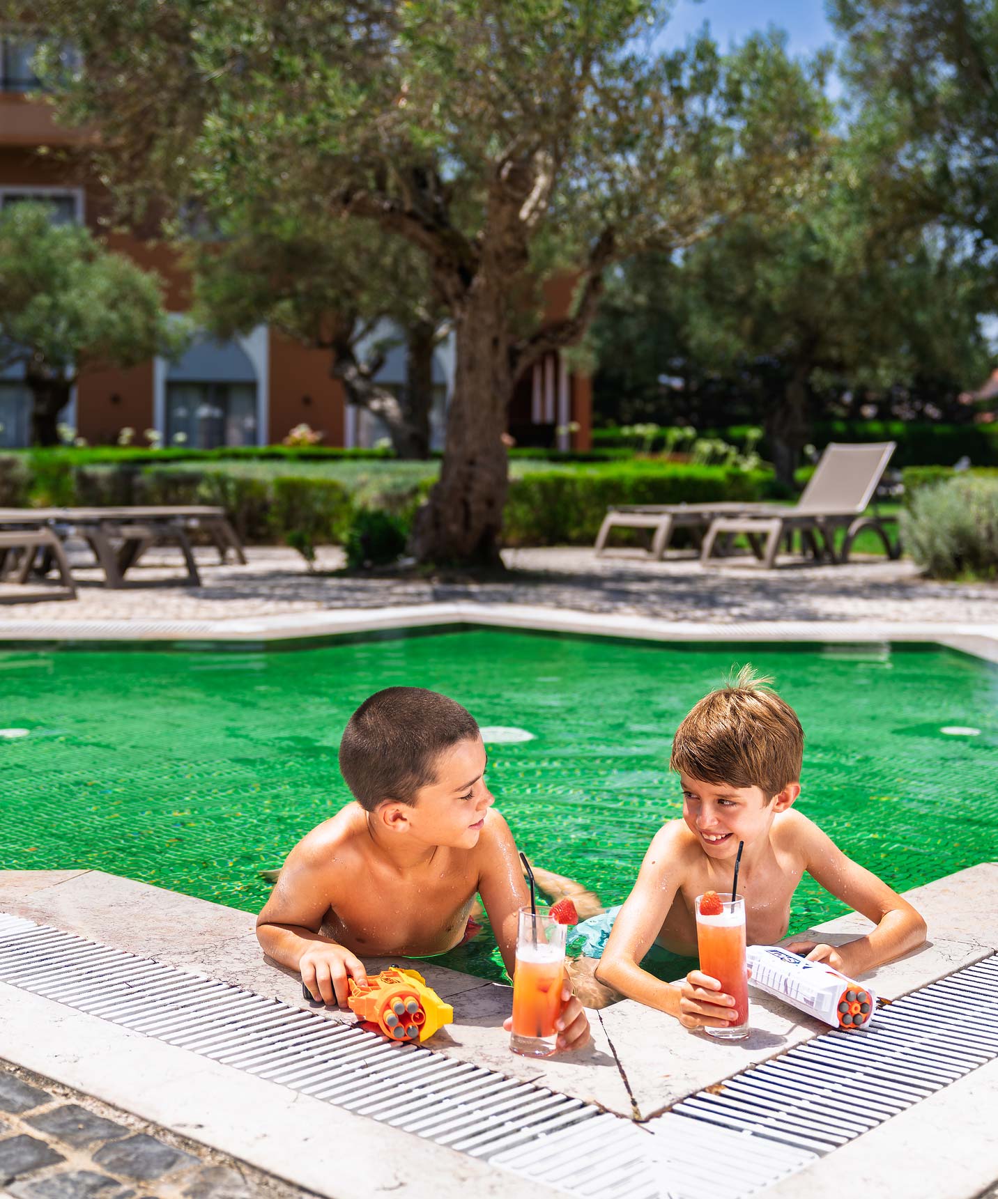 Pestana Sintra, a golf & spa hotel in Sintra, has an outdoor kids' pool