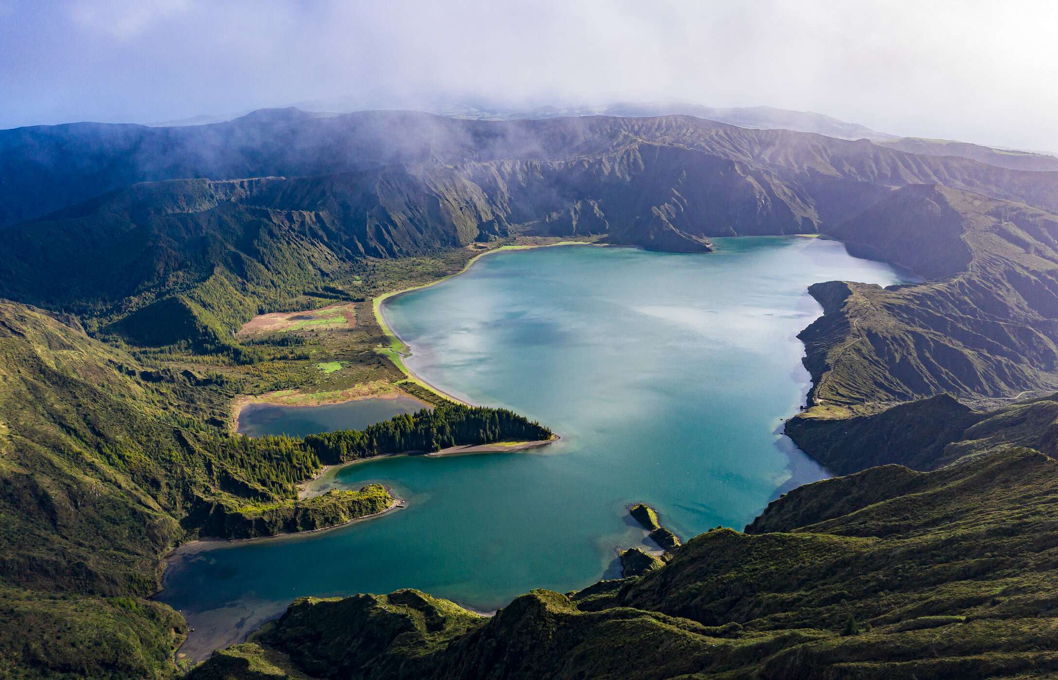 Lagune Fogo is een natuurreservaat en het op één na grootste meer van São Miguel