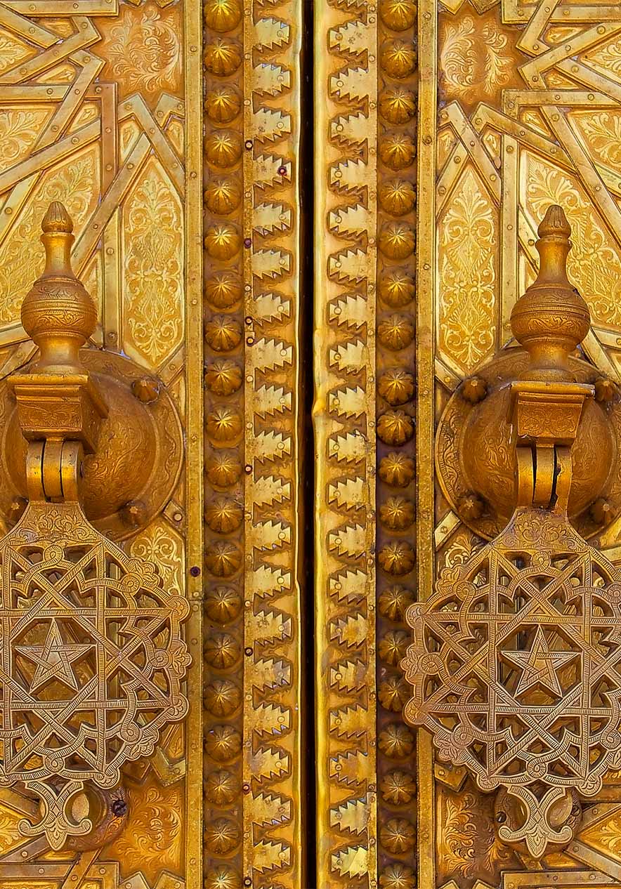 The Royal Palace of Casablanca in the Habous neighborhood is the main residence of the king of Morocco built in the 1920s