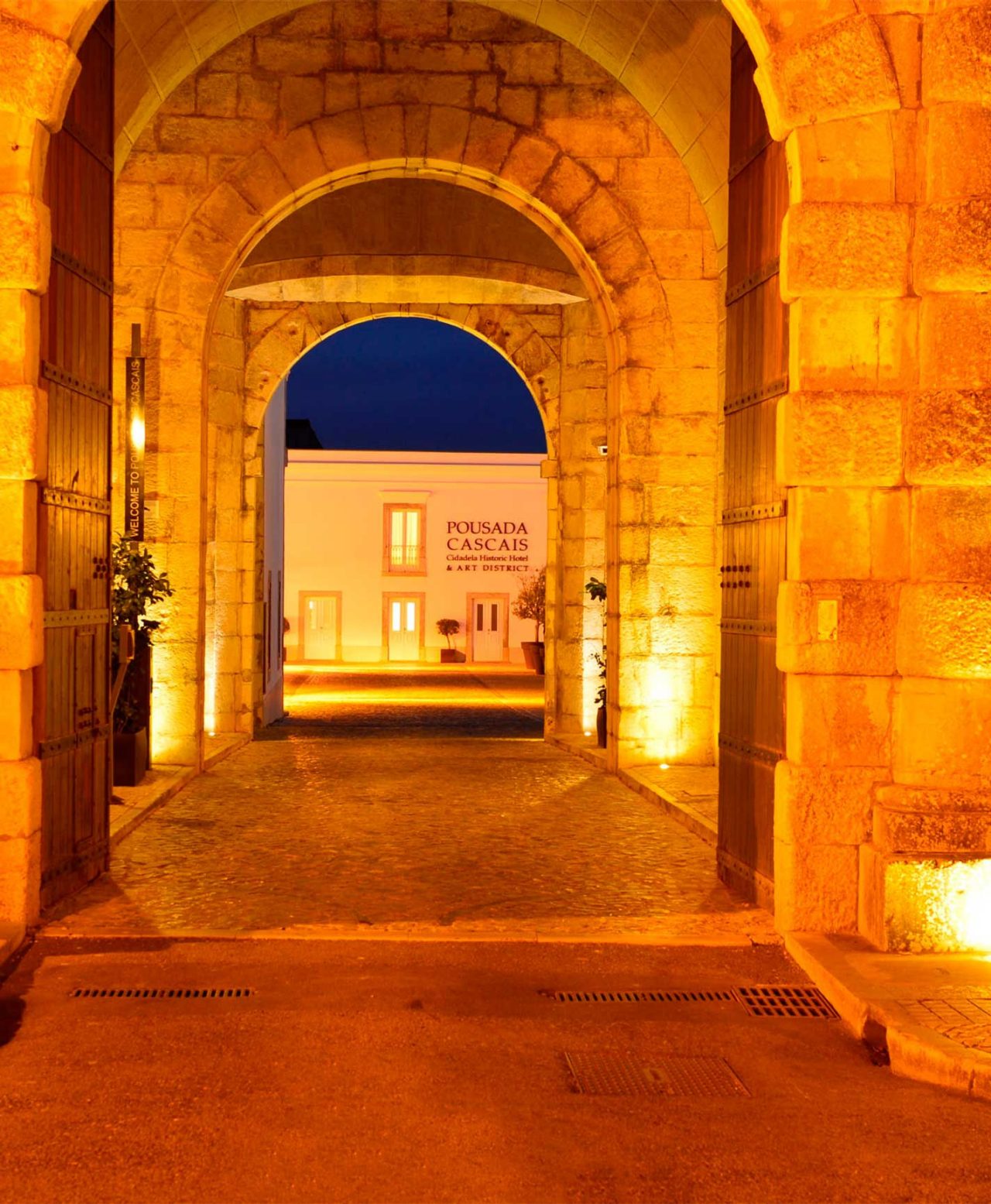 Exterior view of an Art District hotel in Cascais, from the Pestana Collection brand